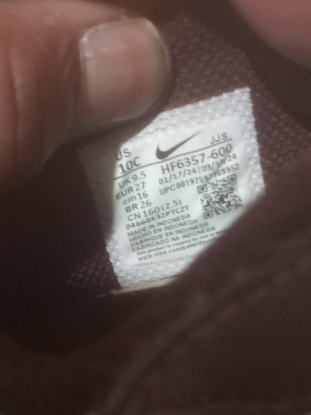 Nike Air Max 90 Easyon Burgundy Crush White Shoes Hf6357-600 Toddler Size 10C - Picture 2 of 12